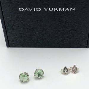 David Yurman Chatelaine earrings Prasiolite